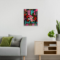 Cupid Find Me A Cowboy Metal Print Vertical | Artistshot