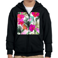 Tropical T  Shirt Tropical Fascinating Foliage T  Shirt Youth Zipper Hoodie | Artistshot