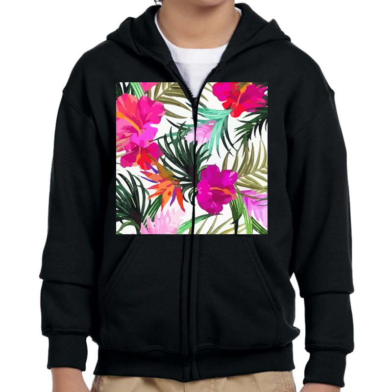 Tropical T  Shirt Tropical Fascinating Foliage T  Shirt Youth Zipper Hoodie by cocksfootarmpit | Artistshot