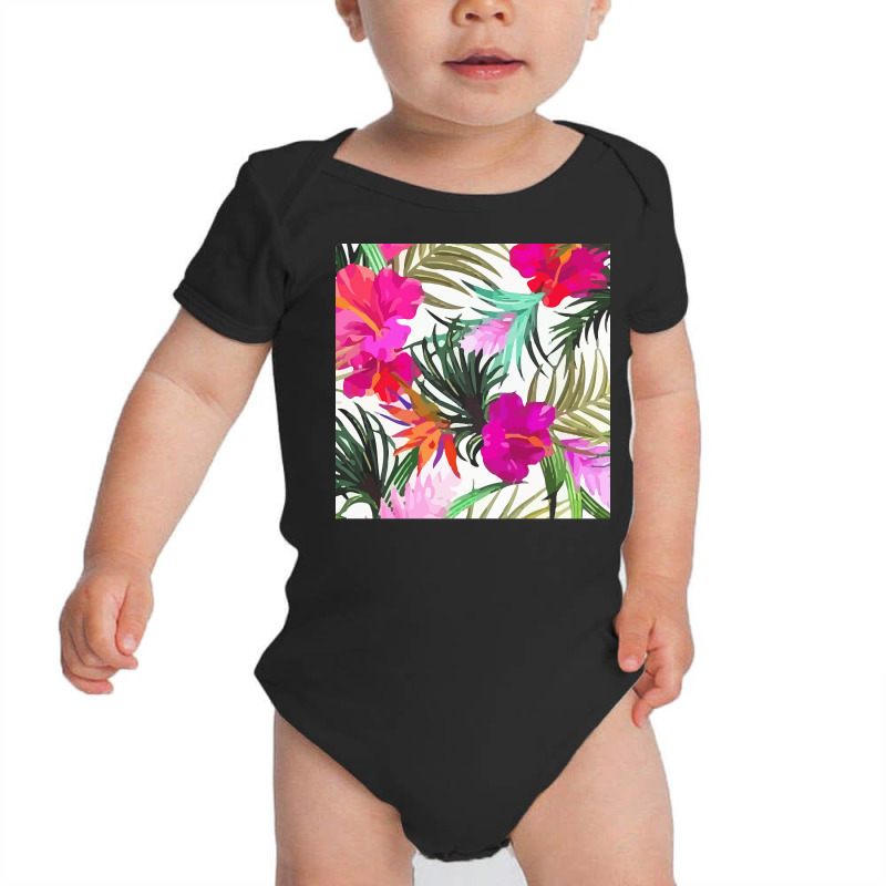 Tropical T  Shirt Tropical Fascinating Foliage T  Shirt Baby Bodysuit by cocksfootarmpit | Artistshot