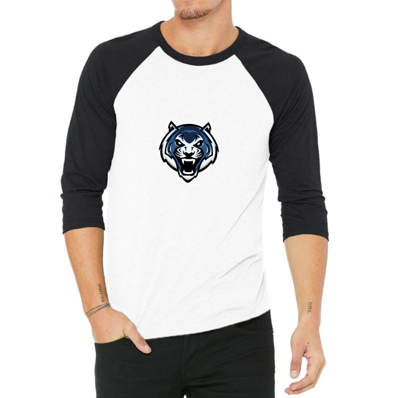 Lincoln Blue Tigers 3/4 Sleeve Shirt by tonyleo | Artistshot