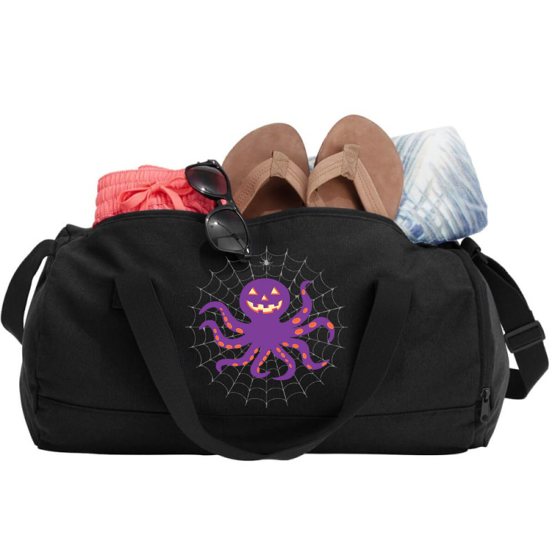 Funny Pumpkin Octopus Gift  Halloween Octopus Shir Duffel Bag | Artistshot