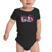 Lash Hustler With Eyelashes Coffee Cups Baby Bodysuit | Artistshot