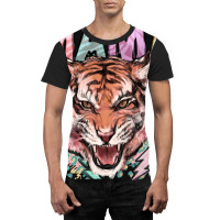 Mama Tiger Lightning Bolt Graphic T-shirt | Artistshot