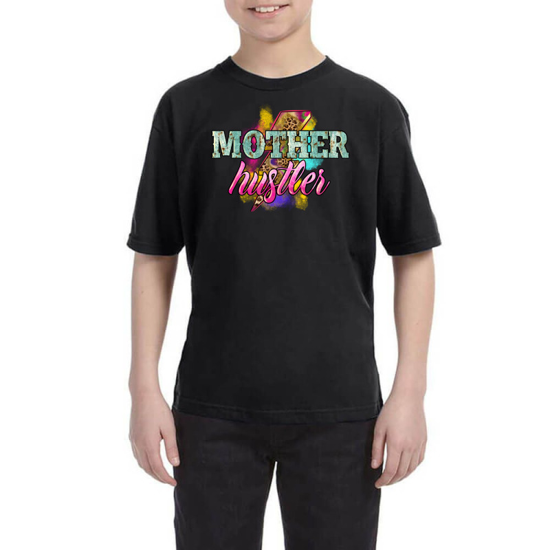 Mother Hustler Lightning Bolt Youth Tee by NancyCooperArtShop | Artistshot