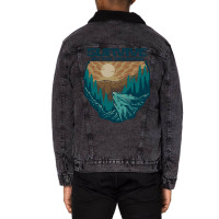 Survive On The Mountain Unisex Sherpa-lined Denim Jacket | Artistshot