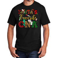 Santas Favorite Cna Christmas Basic T-shirt | Artistshot