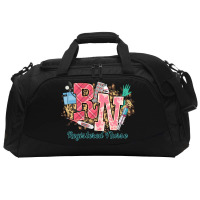 Rn Registered Nurse Western Active Duffel | Artistshot