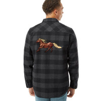 Running Horse Flannel Shirt | Artistshot