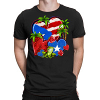 Puerto Rico Hearts T-shirt | Artistshot