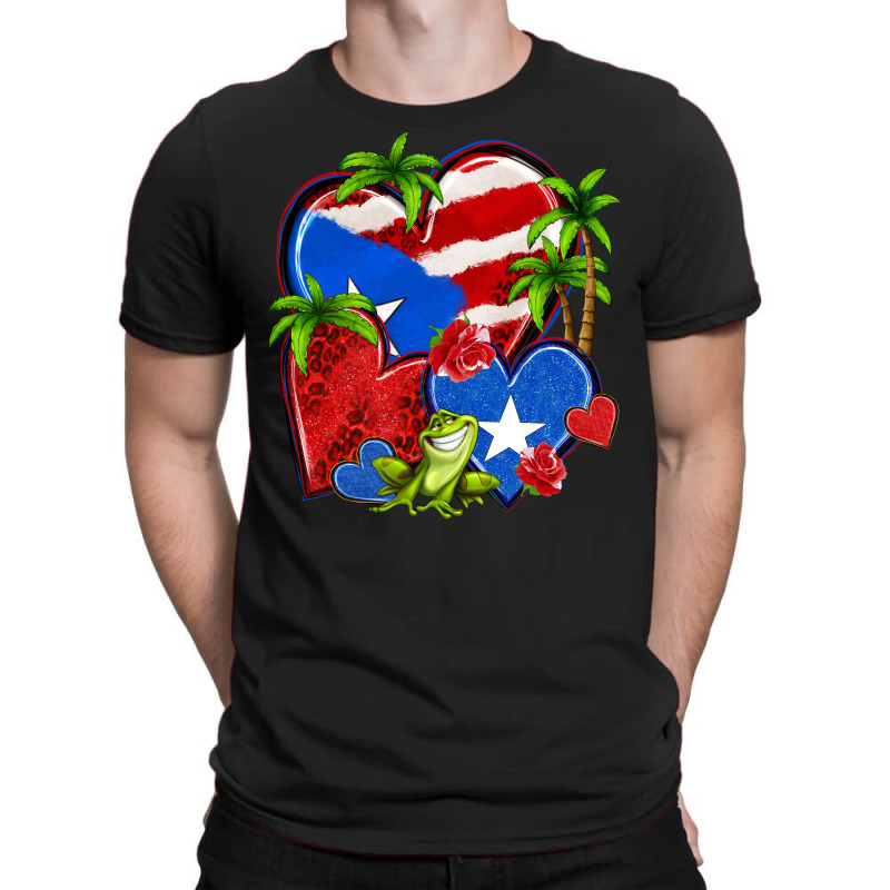 Puerto Rico Hearts T-shirt | Artistshot