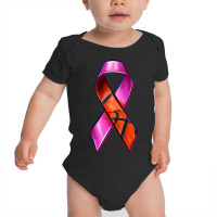 Breast Cancer Ribbon Basketball Baby Bodysuit | Artistshot