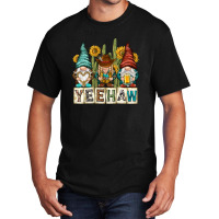 Yeehaw With Gnomies Basic T-shirt | Artistshot