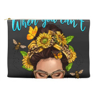 When You Cant Find The Sunshine Be The Sunshine Me Accessory Pouches | Artistshot