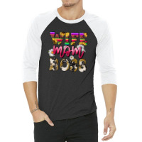 Wife Mom Boss Daisy 3/4 Sleeve Shirt | Artistshot