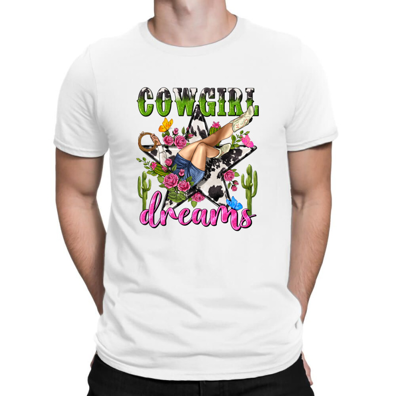 Western Rodeo Cowgirl Dreams T-shirt | Artistshot