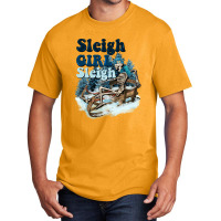 Sleigh Girl Sleigh Skeleton Basic T-shirt | Artistshot