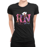 Valentines Day Rn Registered Nurse Ladies Fitted T-shirt | Artistshot