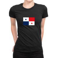 Country Flag And Emblem - Panama Ladies Fitted T-shirt | Artistshot