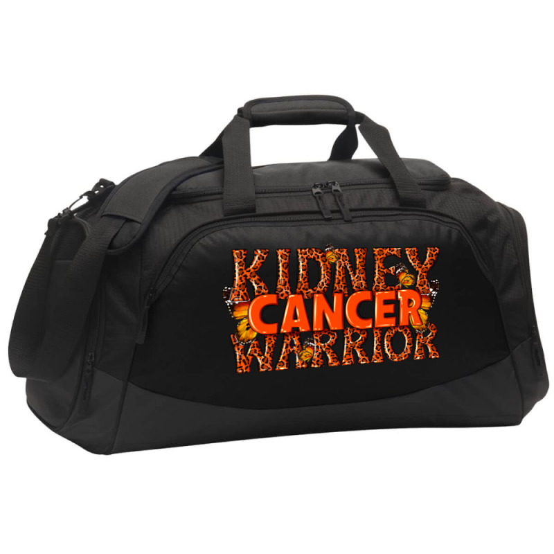 Kidney Cancer Warrior Active Duffel | Artistshot