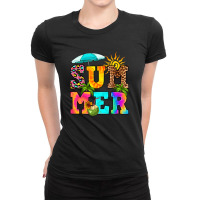 Summer Ladies Fitted T-shirt | Artistshot