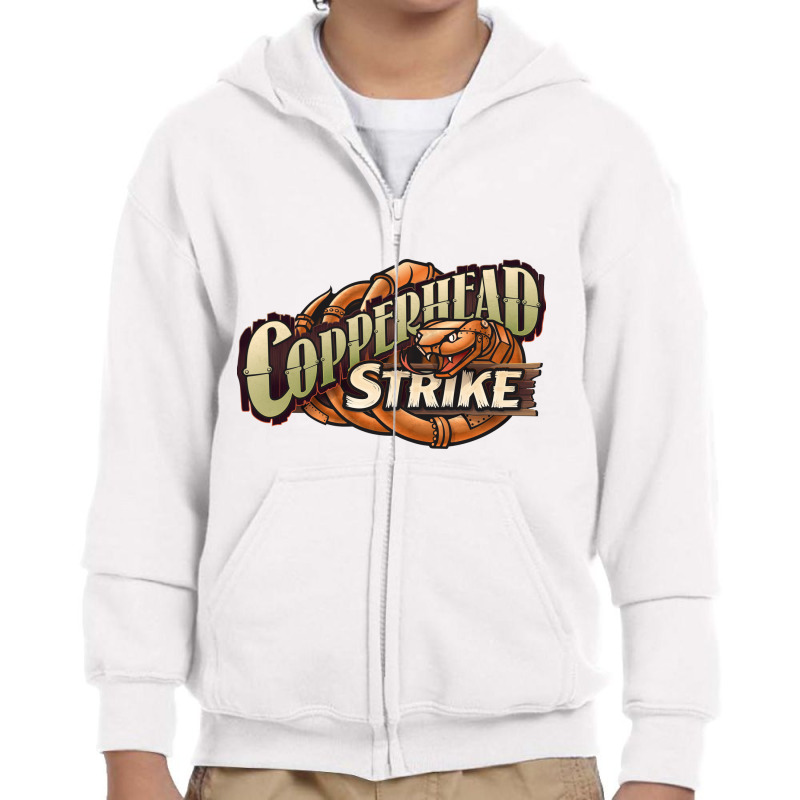 Southwest Florida Copperheads Youth Zipper Hoodie | Artistshot