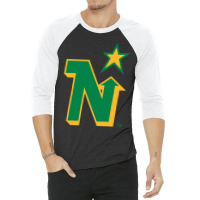 Minnesota North Stars 3/4 Sleeve Shirt | Artistshot