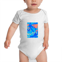 Triangulum Triangulum And Rose Hand Drawn Seamless Pattern With Cora Baby Bodysuit | Artistshot