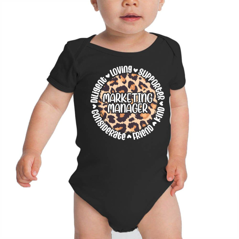 Marketing Manager T  Shirt Marketing Manager Appreciation T  Shirt Baby Bodysuit by vivienneschulist149 | Artistshot