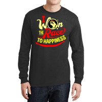 I Won The Race To Happiness Sloth Long Sleeve Shirts | Artistshot