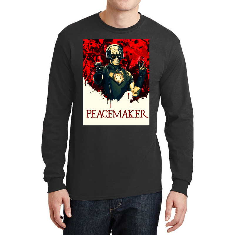 Vigilante Peacemaker Quotes Long Sleeve Shirts | Artistshot