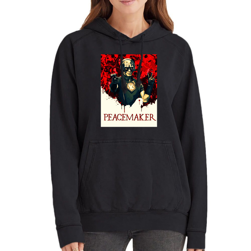 Vigilante Peacemaker Quotes Vintage Hoodie | Artistshot