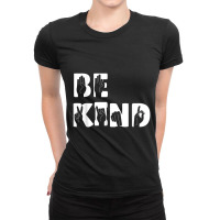 Be Kind Hand Signal Sign Language Kindness Ladies Fitted T-shirt | Artistshot