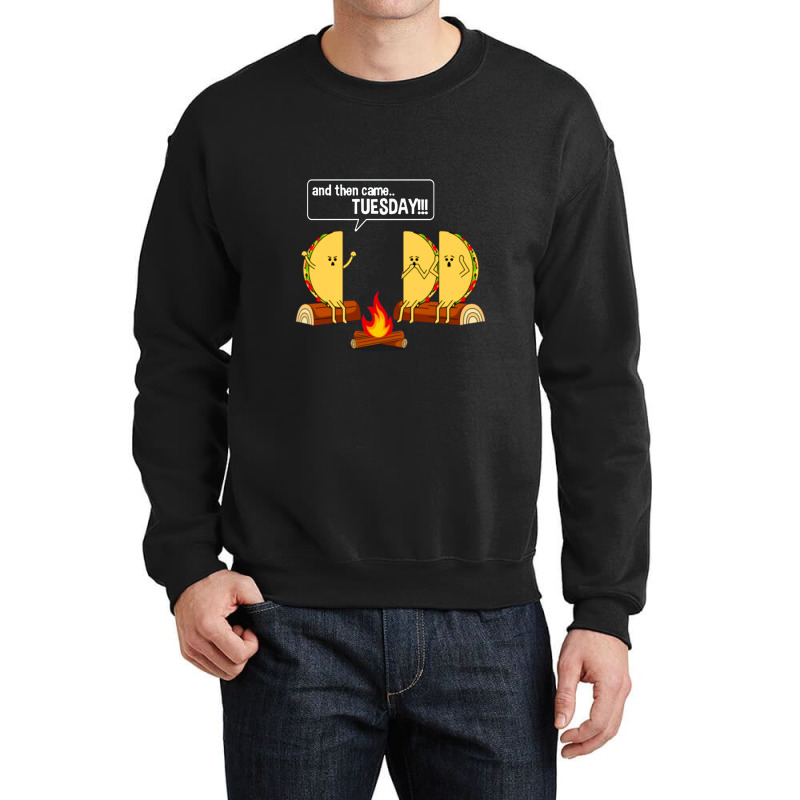 Scary Campfire Story About Tuesdays Crewneck Sweatshirt | Artistshot