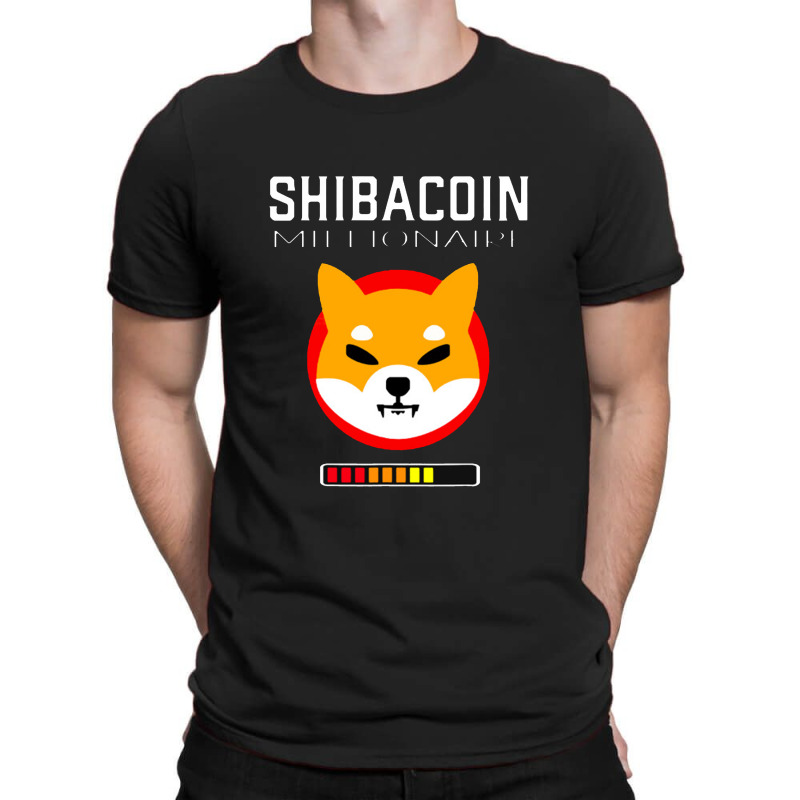 Shiba Coin Millionaire Loading Token Coin Shiba Inu Crypto T-shirt | Artistshot