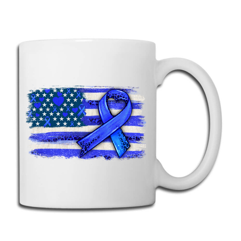 Colon Cancer Color  American Cancer Flag Coffee Mug | Artistshot