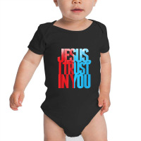 Divine Mercy Jesus I Trust In You St Faustina Catholic Baby Bodysuit | Artistshot