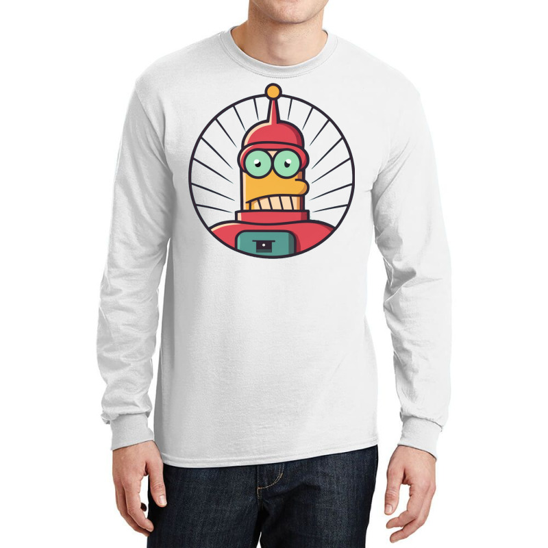 Geek Roboto Long Sleeve Shirts | Artistshot