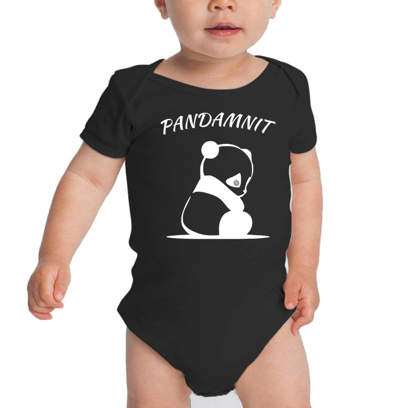 Panda Pandemic Pandamnit Pandenik Baby Bodysuit | Artistshot