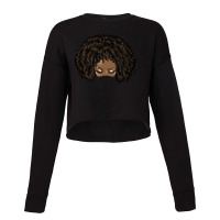 Afro Loose Natural Hair Plain Cropped Sweater | Artistshot