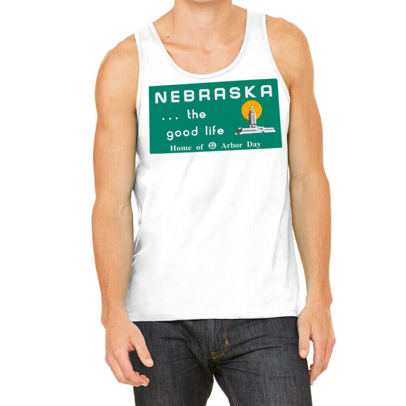 Nebraska State Tank Top by bestamerican | Artistshot