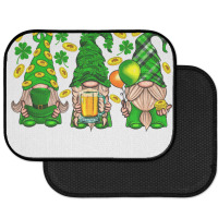 St. Patricks Day Gnomies Rear Car Mat | Artistshot