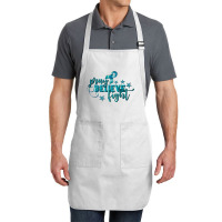 Pray Believe Fight Ovarian Cancer Full-length Apron | Artistshot