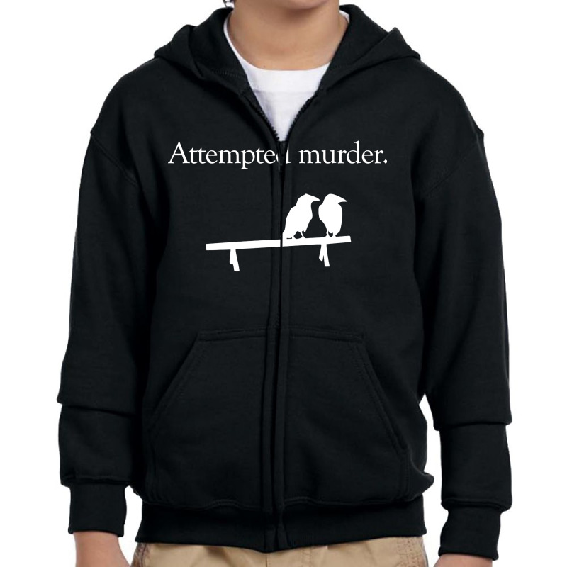 Attempted Murder Youth Zipper Hoodie by Star Store | Artistshot