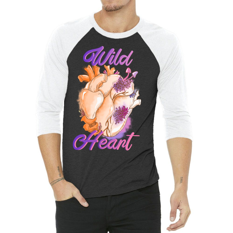 Wild Heart 3/4 Sleeve Shirt | Artistshot