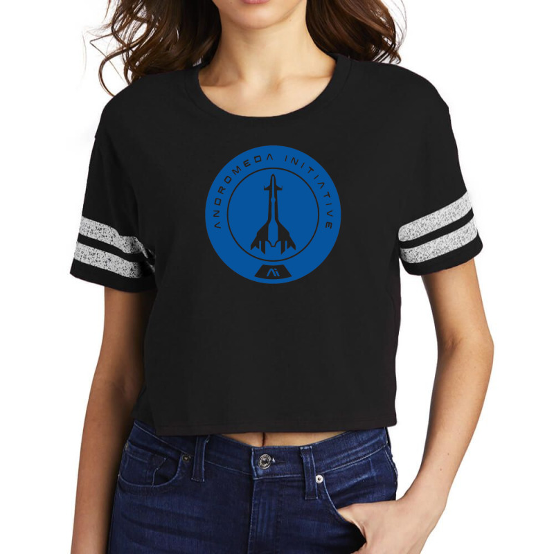 Andromeda Initiative Scorecard Crop Tee by h4rum | Artistshot