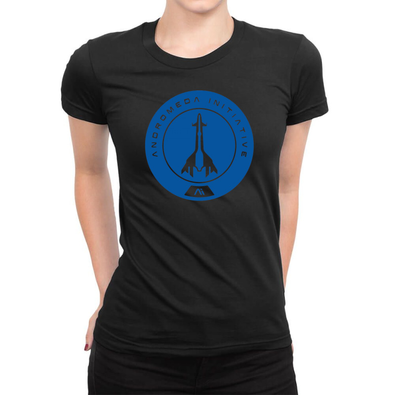 Andromeda Initiative Ladies Fitted T-Shirt by h4rum | Artistshot