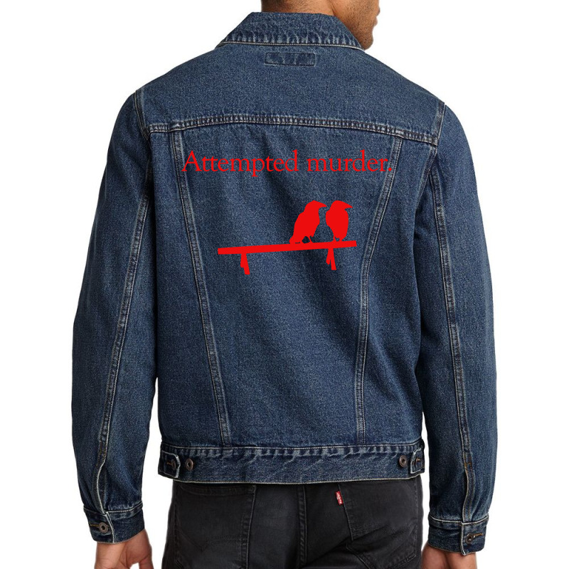 Attempted Murder Men Denim Jacket by Star Store | Artistshot