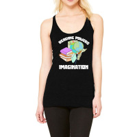 Reading Powers Imagination Bookworm Racerback Tank | Artistshot