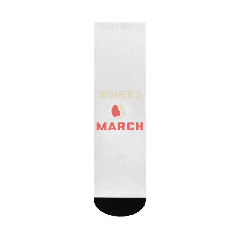 Women's March 2024 Crew Socks | Artistshot